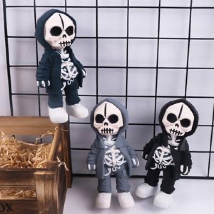 New Arrival Botanical Grinder 4 Parts Creative Halloween Skull Shaped Metal Grinder wholesale product image
