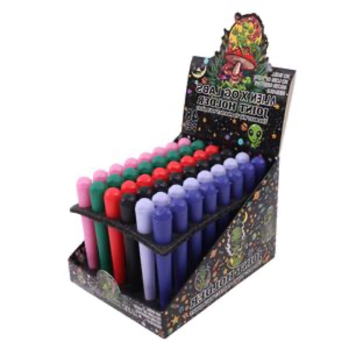 Wholesale 120mm Colorful Skull Cone Tubes for Safe Storage wholesale product image