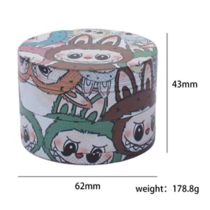 Custom Logo Full Print Grinder Spice Grinder Accessory wholesale product image
