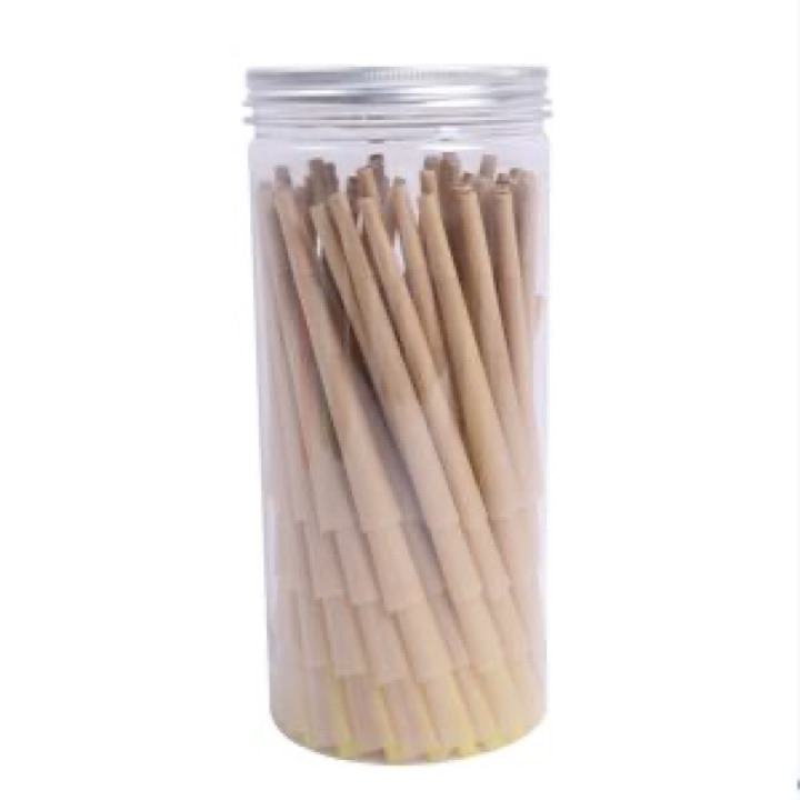 Wholesale Pre Customize Rolling Paper Packaging Pre Private Logo Rolled Cone in Jar/Carton... wholesale product image