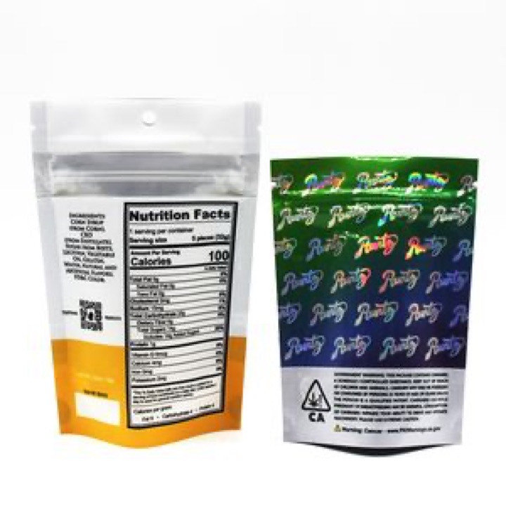 Custom Printed Zip Lock Mylar Plastic Packaging Stand up Custom candy-style Candy Bag wholesale product image