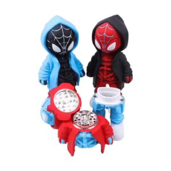 Newest Style Spider-Man Shaped Aluminum Alloy Grinder Accessories wholesale product image