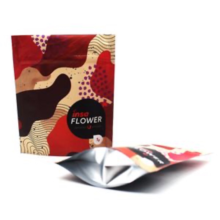 Rainbow Aluminum Foil Holographic Candy Packaging Zipper Bag wholesale product image