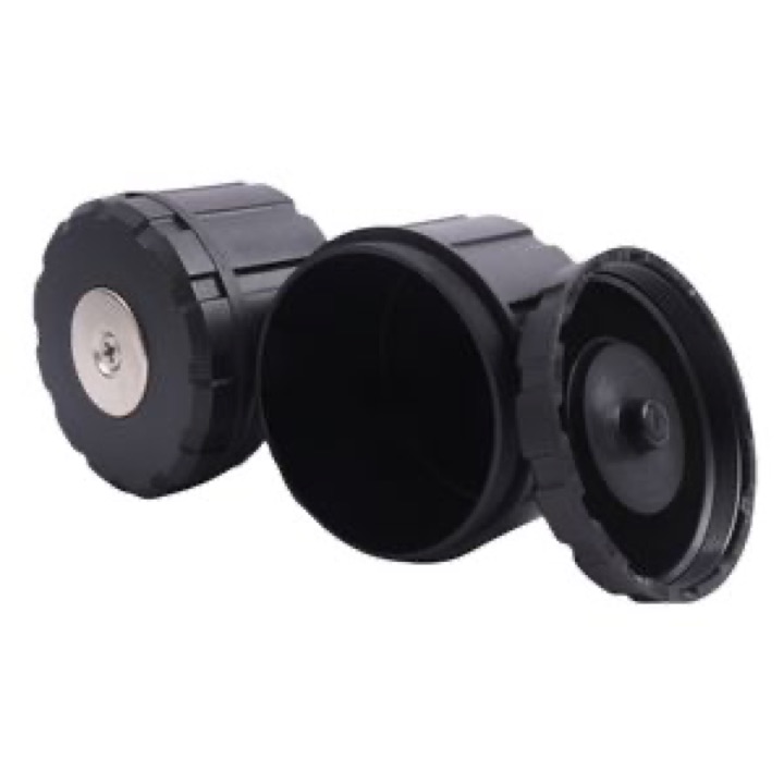 Innovative Round Magnetic Base Box with Concealed Storage Feature wholesale product image