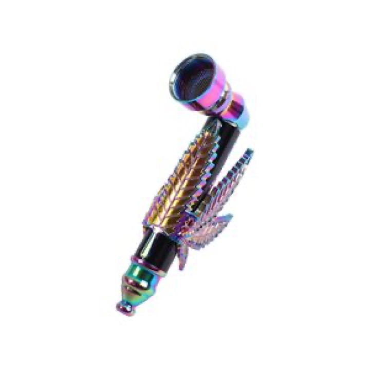 Unique Double-Color Leaf Pipe Accessory for Trendy Accessory Buyers wholesale product image
