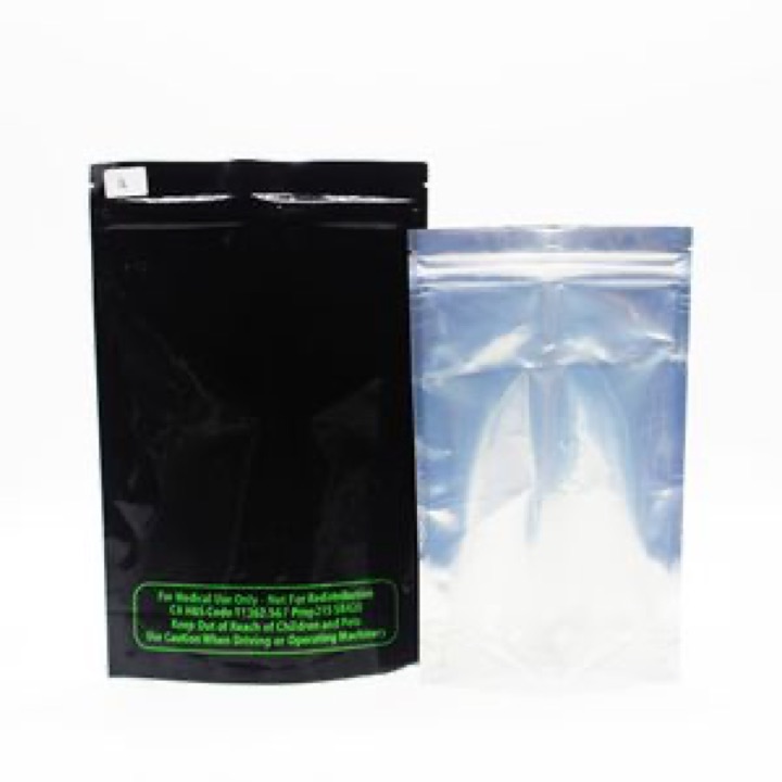 Customized Stand PE Pet Plastic Laminated Aluminum Foil Window Freeze Dried Sweet Candy... wholesale product image