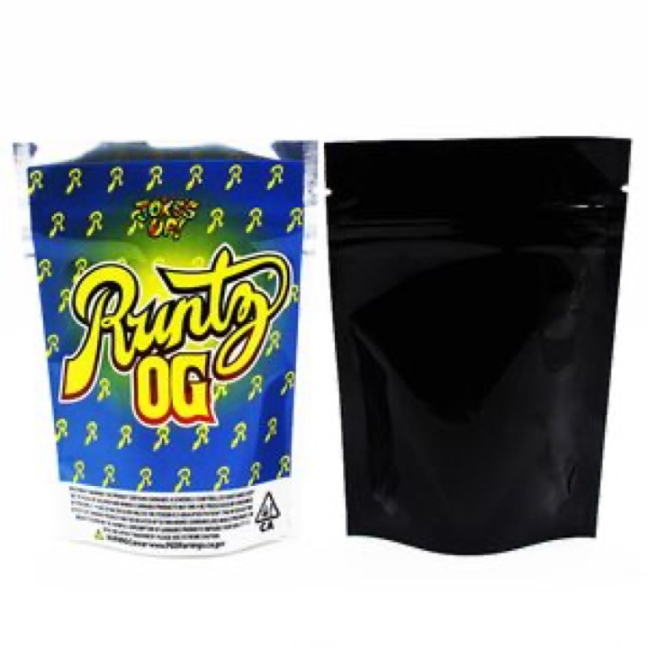 Factory Custom Standing Botanical Accessory Zip Lock Organic Dried Botanical Mylar Pouch wholesale product image