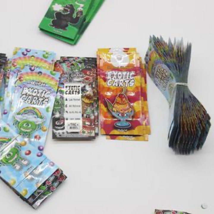 Ziplock Child-Resistant Baggies Retail Goods Packaging 3.5g Smell Proof Candy Gummies Plastic Bag Pouch wholesale product image