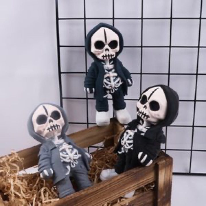 New Arrival Manual Creative Modern Skull Man Design Metal Botanical Grinder wholesale product image