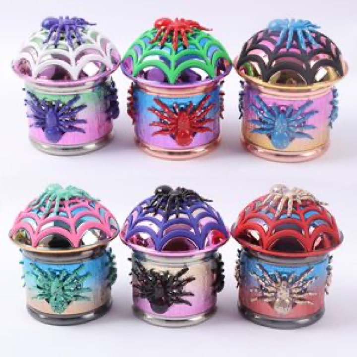 Spider-Shape Zinc Alloy Grinder with Dual Layers for Efficient Grinding wholesale product image