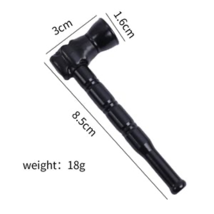 Skull Ghost Head Bamboo Style Shaped Joint Metal Pipe wholesale product image