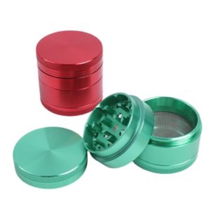 Hot Selling 40/50/55/63mm 4-Layer Botanical Classic Aluminum Metal Popular Grinder wholesale product image