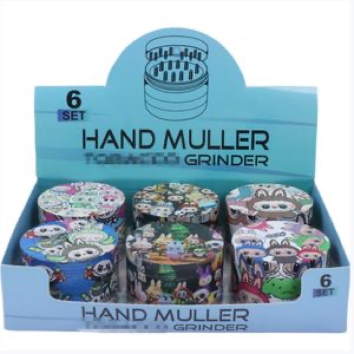 Custom Logo Metal Grinder S Accessories 4 Layers Spice Botanical Grinders Set Grinding & Rolling... wholesale product image
