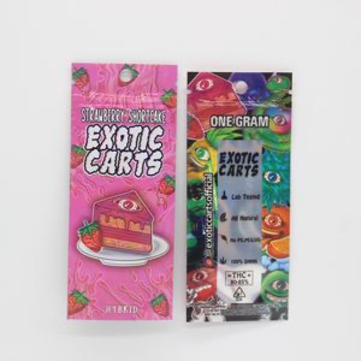 Packaging retail pattern Seed Candy Mylar candy-style Plastic Bags with Zipper and Logo wholesale product image