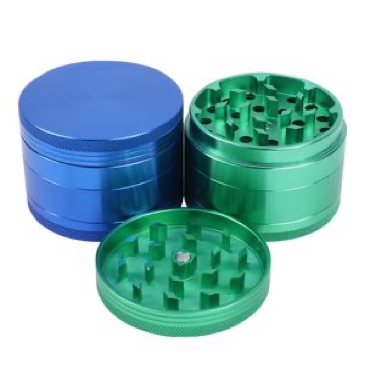 Custom Logo High Quality 63mm Aluminum Alloy Round Classic Style Accessories Grinder wholesale product image