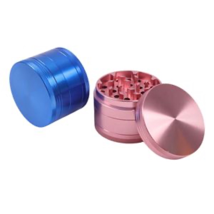Bright Color 2.2 Inches 4 Layers Differnt Color Aluminum Botanical Grinder Accessories wholesale product image