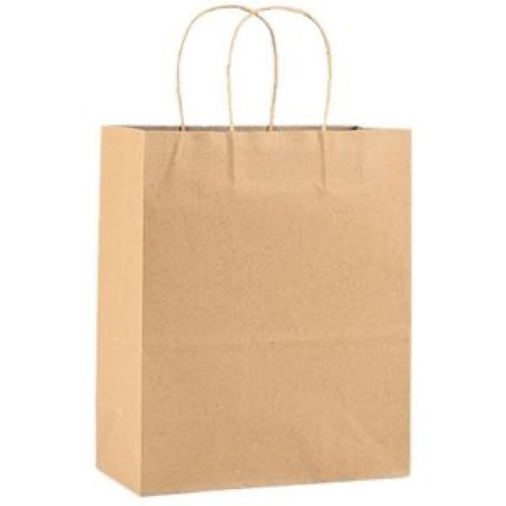 Wholesale Custom Print Logo Shopping Paper Bag Kraft Biodegradable Paper Box with Handle wholesale product image