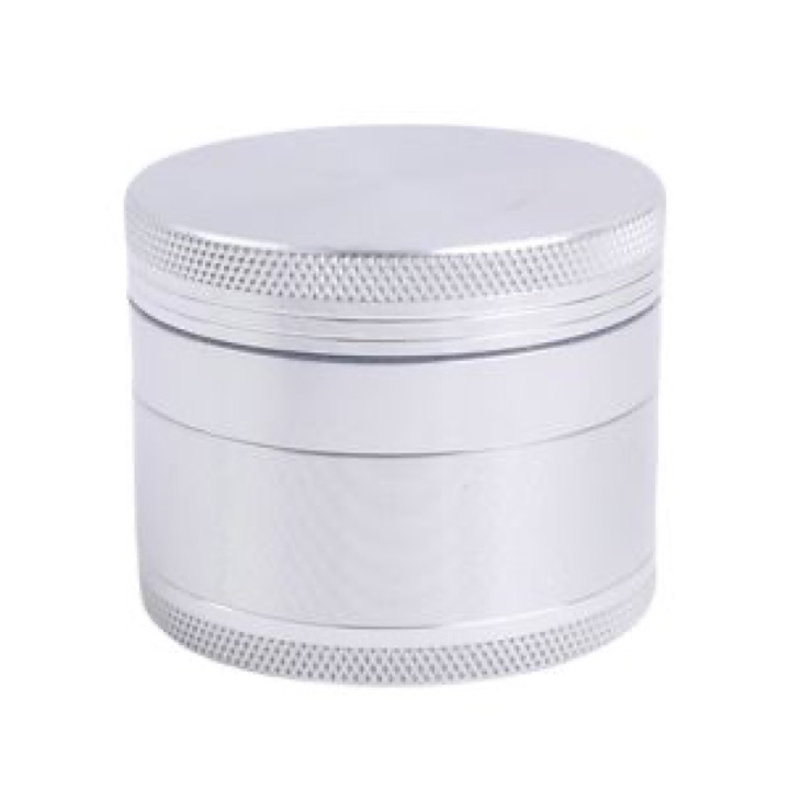 Portable Manual Plastic Custom Logo Botanical Magnetic 4 Layer Aluminum Alloy Grinder wholesale product image
