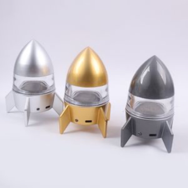 Stylish Rocket-Shaped Zinc Alloy Grinder Accessories for Accessory Buyers wholesale product image
