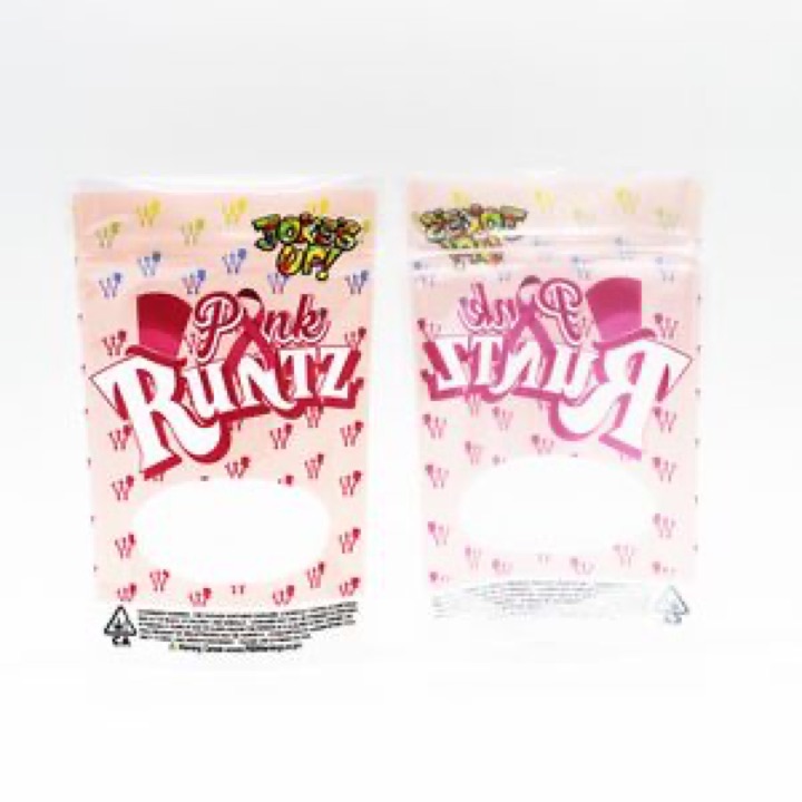 Colorful Custom Holographic candy-style Candy Retail Goods Ziplock Packaging Bag wholesale product image