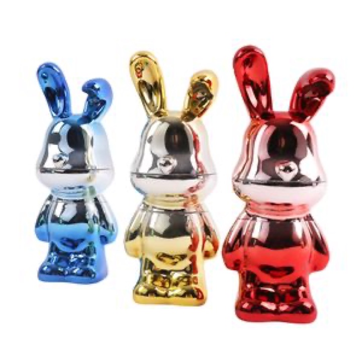 Stylish Two-Color Bunny Grinder in Durable Zinc Alloy wholesale product image