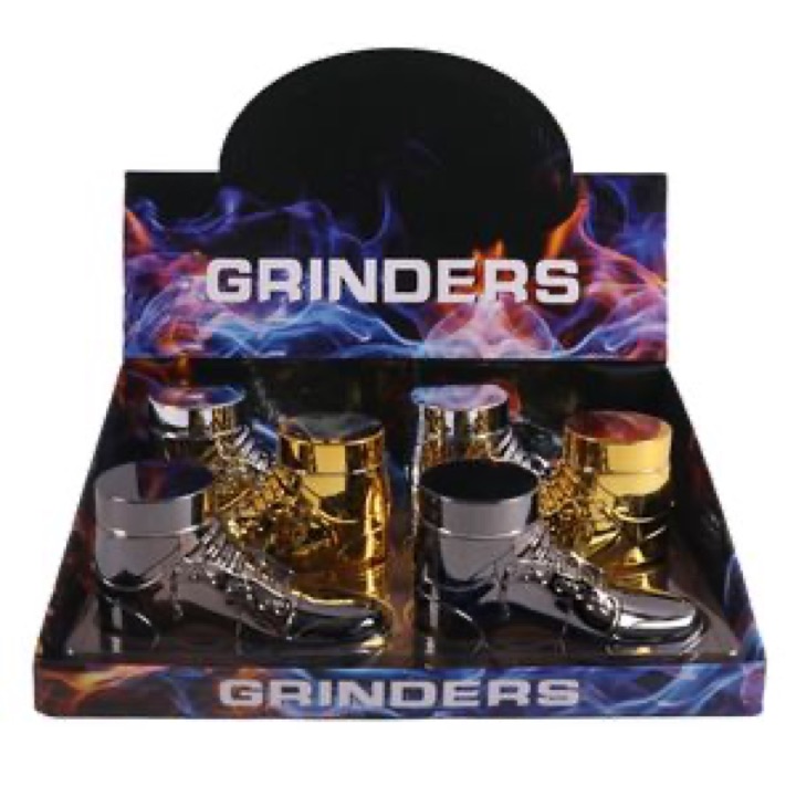 Stylish Basketball Shoe-Shaped Botanical Grinder with Zinc Alloy Material wholesale product image