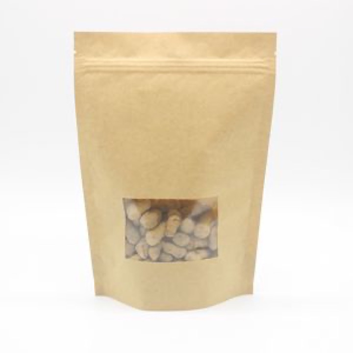 Factory Wholesale Recyclable Plastic High Quality Food Grade Kraft Paper Standing Bags with... wholesale product image