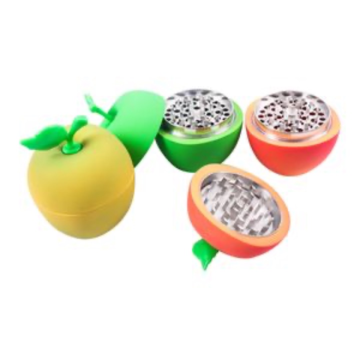 Unique Apple Design Two-Tier Grinder Accessories for Smooth Grinding wholesale product image