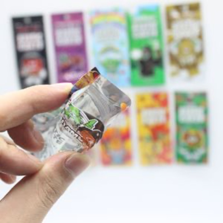 Custom Printed Resealable 3.5g 7g 12g Plastic Child-Resistant candy-style Candy Packaging Bags wholesale product image