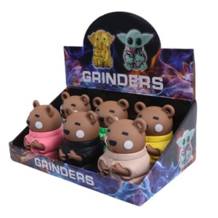 Joba Bear-Shaped Botanical Accessories Grinder wholesale product image