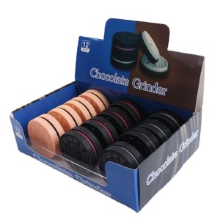 Wholesale Biodegradable Mini Biscuit Shape Spice Crusher Portable Design Manual Botanical Grinder wholesale product image
