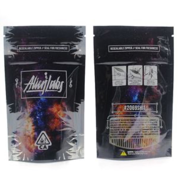 Shaped Ziplock Die Cut Plastic Candy Bag wholesale product image
