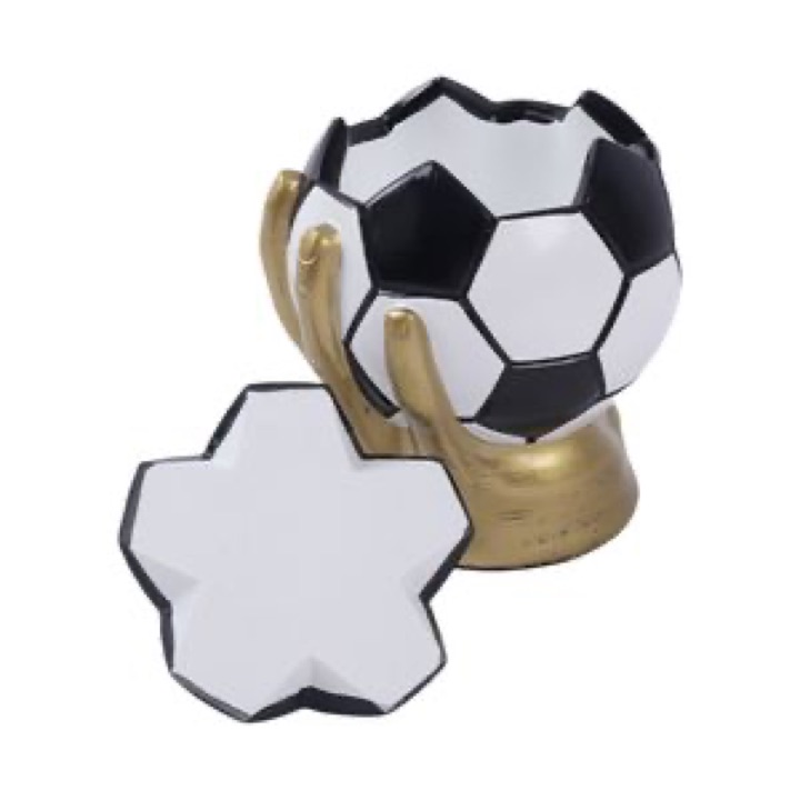New Arrival Football Design Accessories Big Size Resin Ashtray wholesale product image
