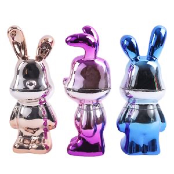 Unique Bunny Design Zinc Alloy Grinder with Colorful Finish wholesale product image