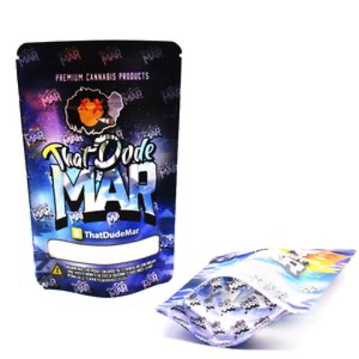 Personalized Die Cut Gummy Candy Mylar Plastic Packing Pouch wholesale product image
