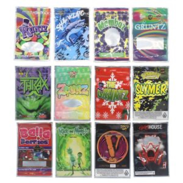 Factory 3.5g 7g Botanical Accessories Botanical and Vitamin Gumpackaging Mylar Bag wholesale product image