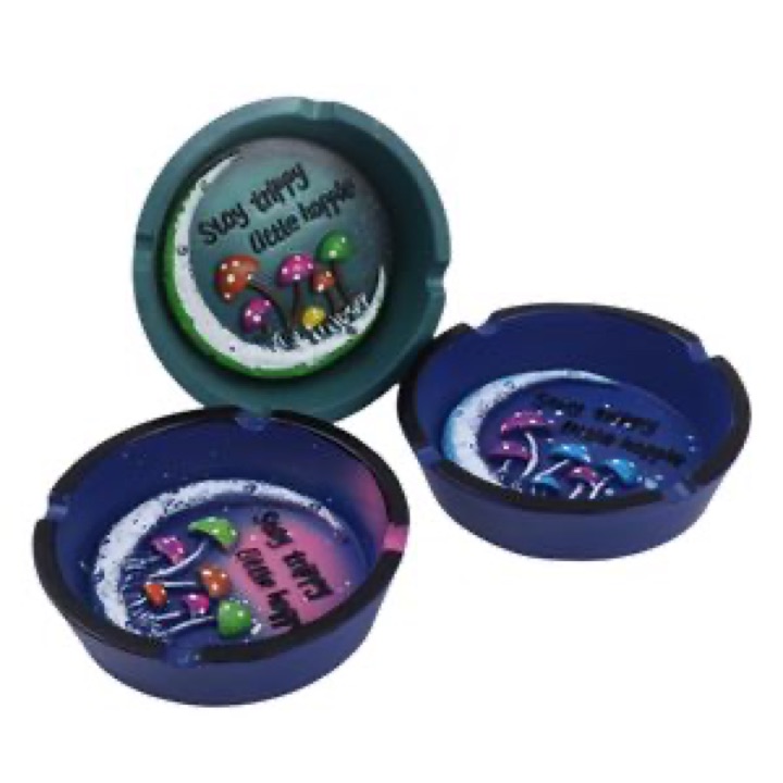 Decorative Mini Mushroom Resin Ashtray for Home or Office Use wholesale product image