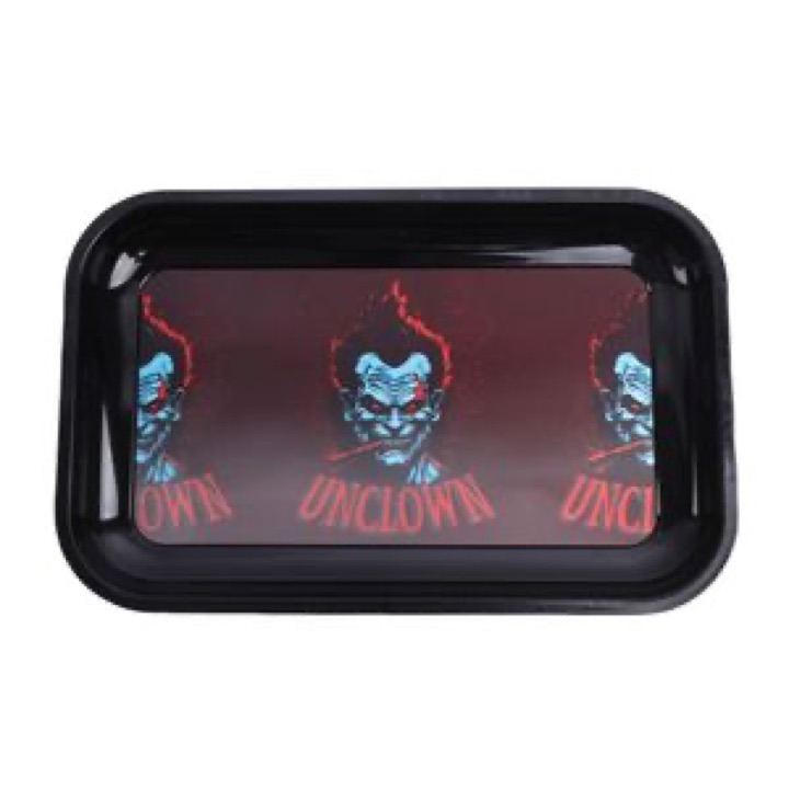 Metal Botanical Rolling Tray with Magnetic Lid wholesale product image