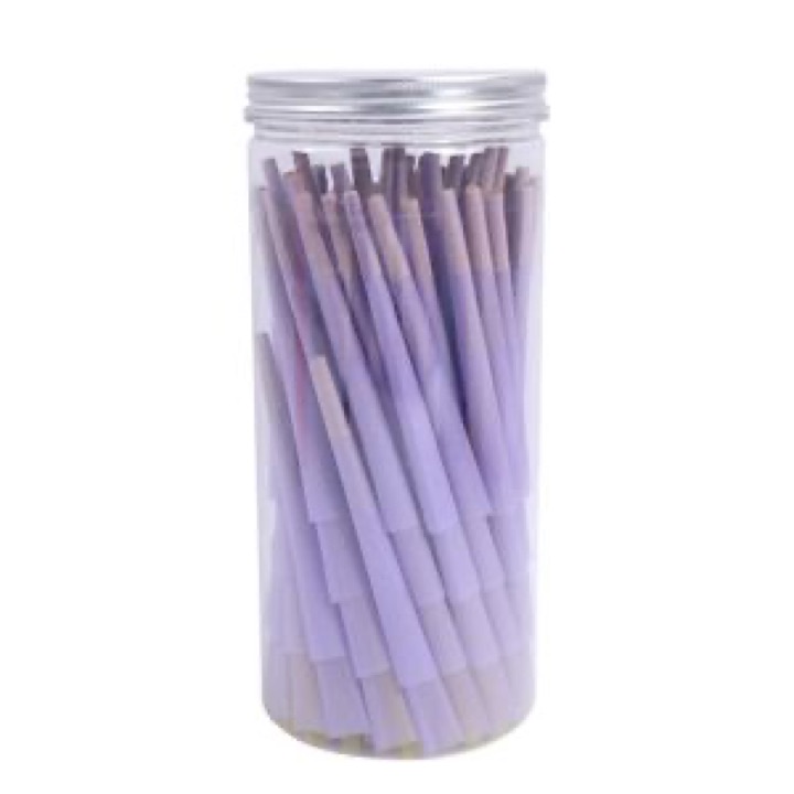 Pre-Printed Logo Custom Paper Boxes Careful Accessory Rolling Paper Cones Shape Roll Carton... wholesale product image