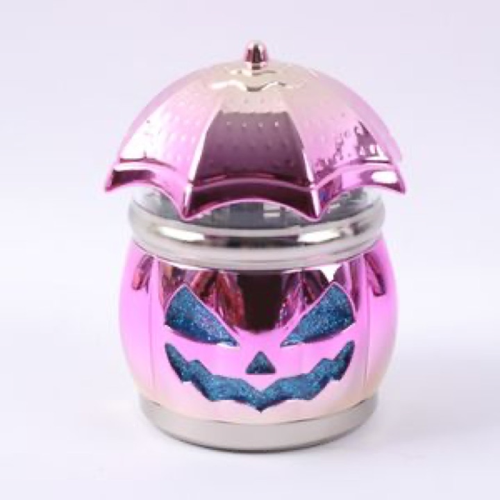 New Arrive Halloween Zinc Alloy Botanical Grinder Metal Accessories Pumpkin Shape Grinder wholesale product image
