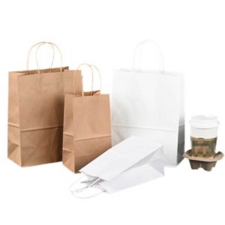 Luxury Custom Logo Cardboard Paper Shopping Bag with Ribbon Handle for Gift Carrying wholesale product image