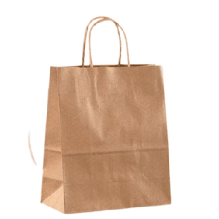 Manufacture Custom Tall Kraft Handle Card Paper Bag with Handle for Handbags wholesale product image