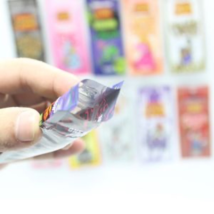 Custom Printed Food Grade Resealable Zipper Lock Gummy Candy Snack Plastic Packaging Bags wholesale product image