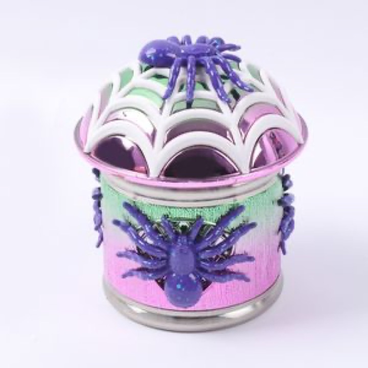 Custom Mini Zinc Alloy Botanical Grinder Accessories with Spider Design wholesale product image
