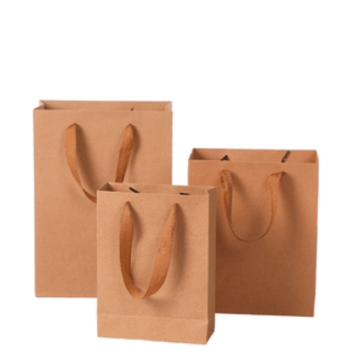 Factory Direct Custom Paper Bag Environmental Packaging Strong Handle Kraft Paper Bag wholesale product image