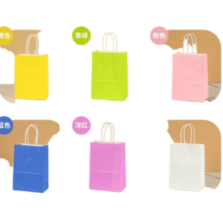 2025 New Party Gift Packaging Kraft Paper Hot Sale Handbag wholesale product image