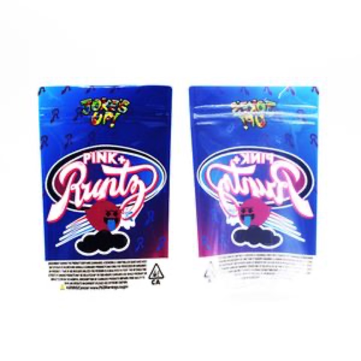 Custom 3.5g 7g 14G 28g Hologram Smell Proof Ziplock Botanical Accessories Botanical Plastic Pouch for Cookie... wholesale product image