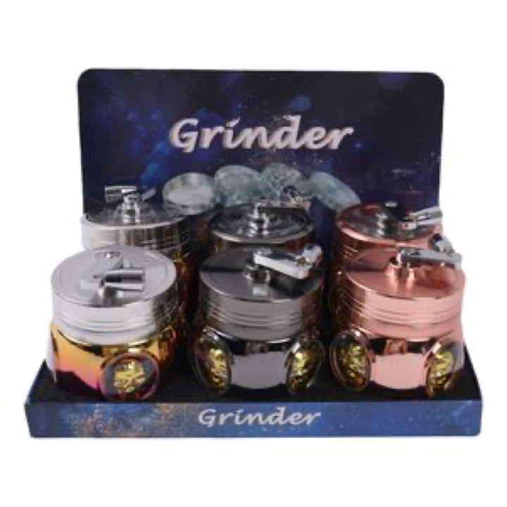 Hand-Operated Skull Head Botanical Grinder Accessories wholesale product image