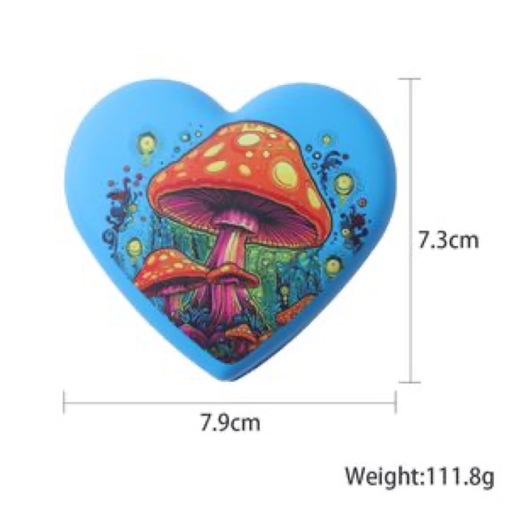 Heart-Shaped Aluminum Alloy Grinder Accessories for Easy Use wholesale product image
