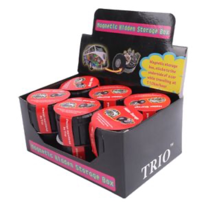 Super-Strong Circular Magnetic Base Box for Hidden Items wholesale product image